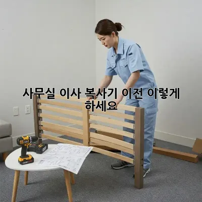 사무실 이사? 복사기 이전, 이렇게 하세요!